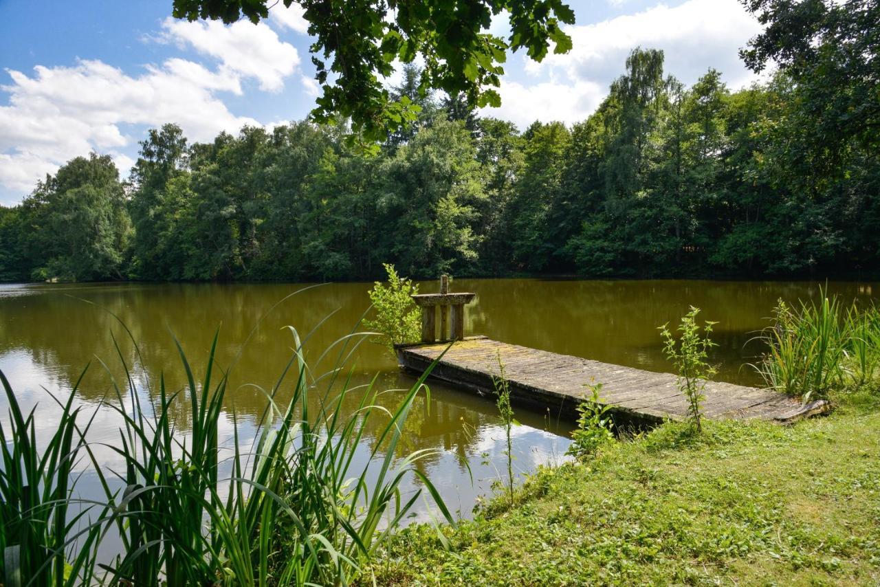 La Genetiere - Grande Maison Avec Etang En Sologne Mery-es-Bois Exterior foto